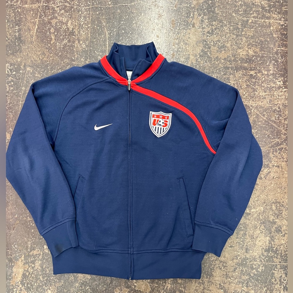 US Soccer Vintage Nike Track Jacket